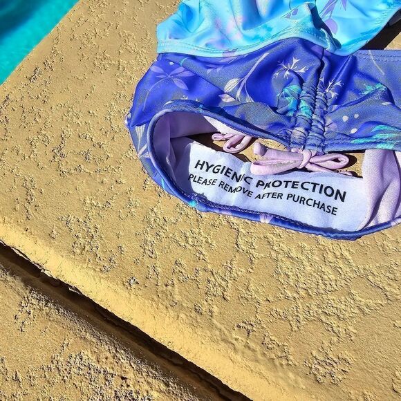 Disney's Frozen one-piece cutout tie back swimsuit - Picture 12 of 16